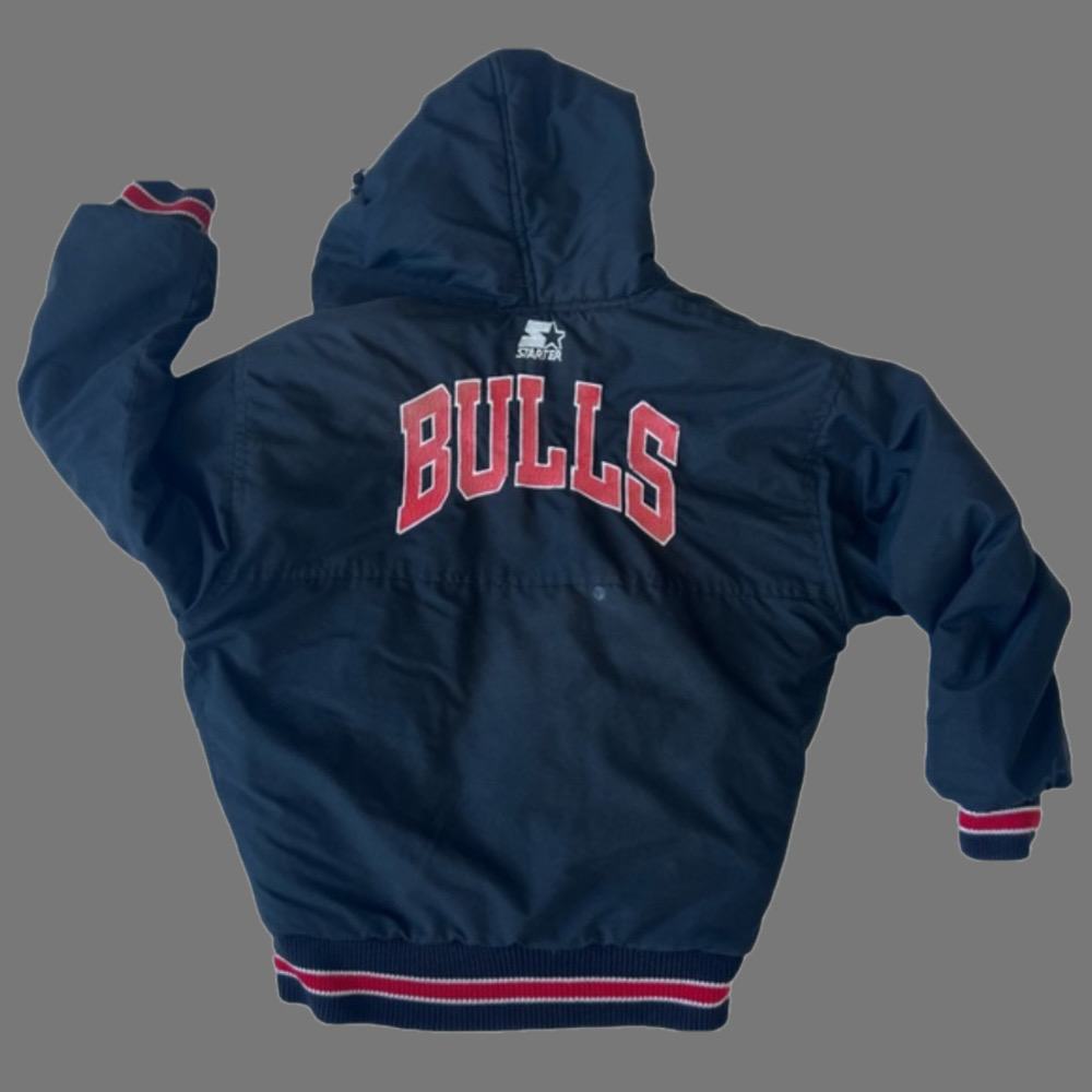 Chicago Bulls Vintage Youth Starter Basketball Jacket